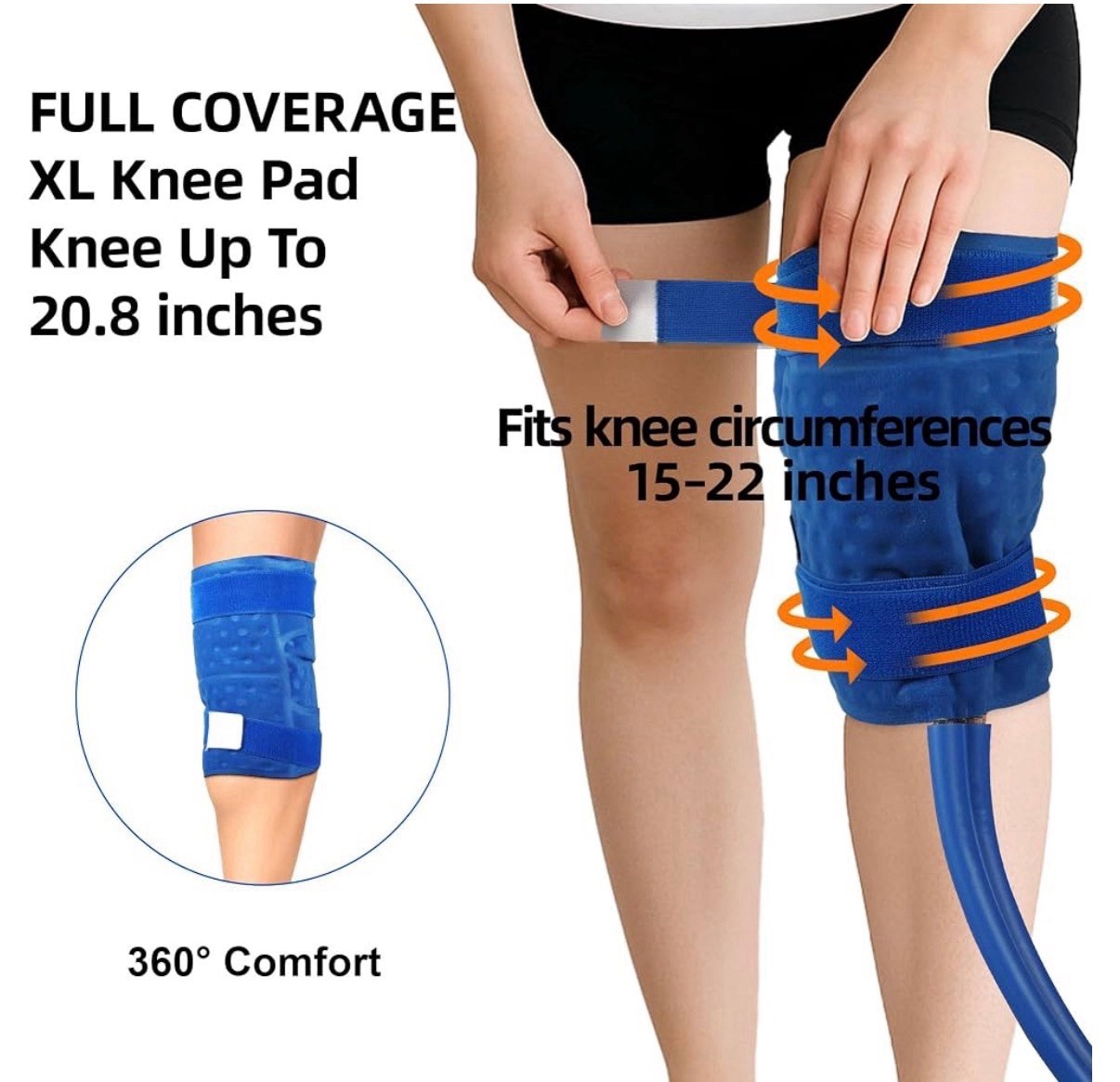 Cold Therapy Machine For Knee Xl Wrap Pad Timer 9 Qt Kokoslo Cfke001