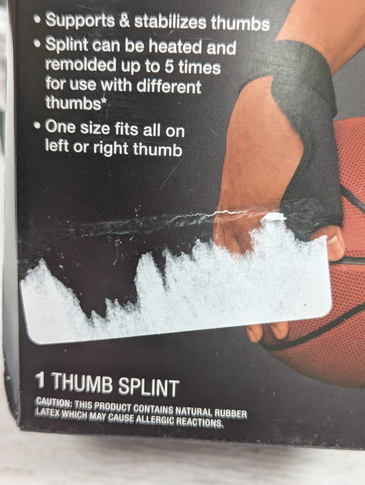 CVS Health – One Size Fits all – Firm Support Thumb Splint – 2 Pack