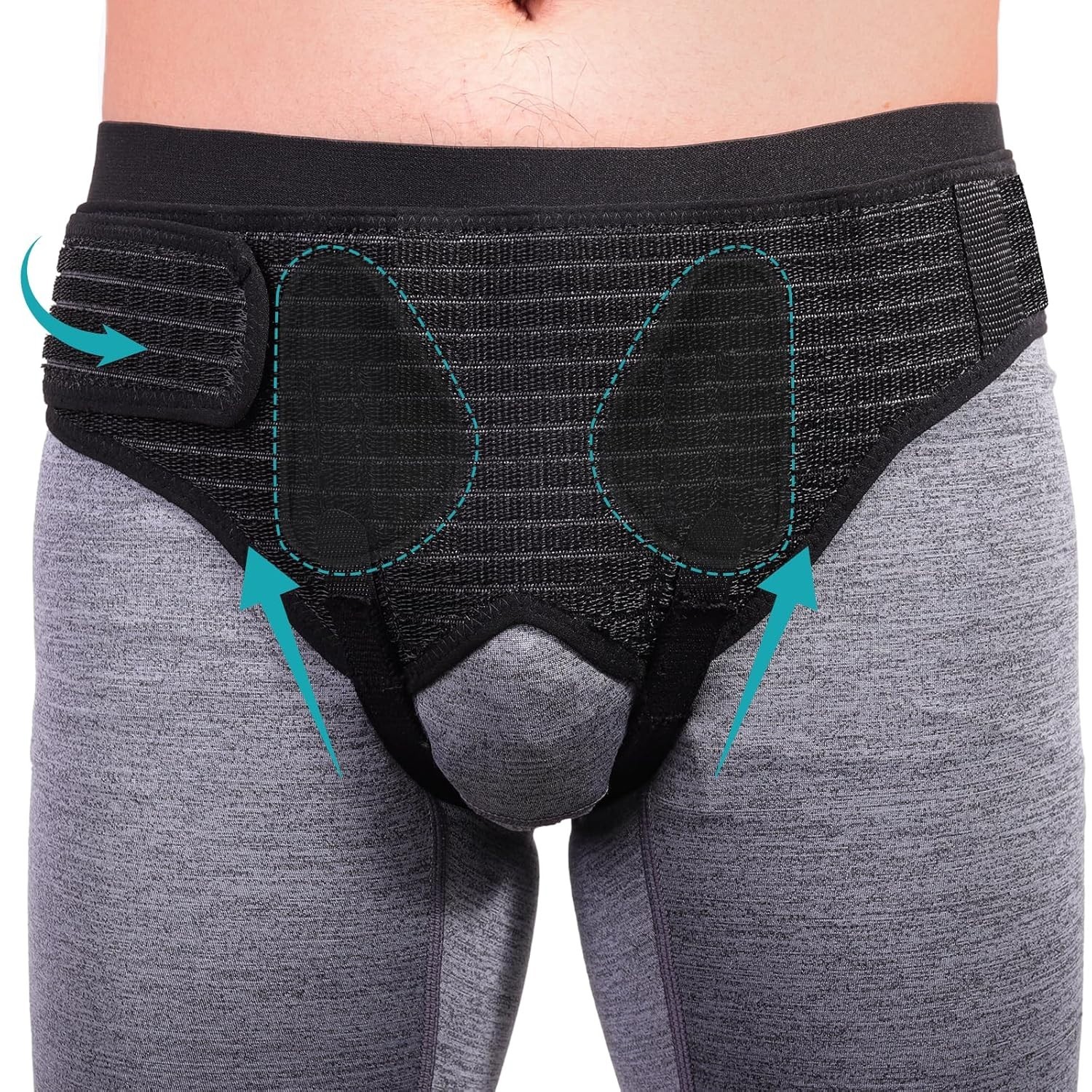 Hernia Belt for Men Inguinal，Adjustable Inguinal Support Belt