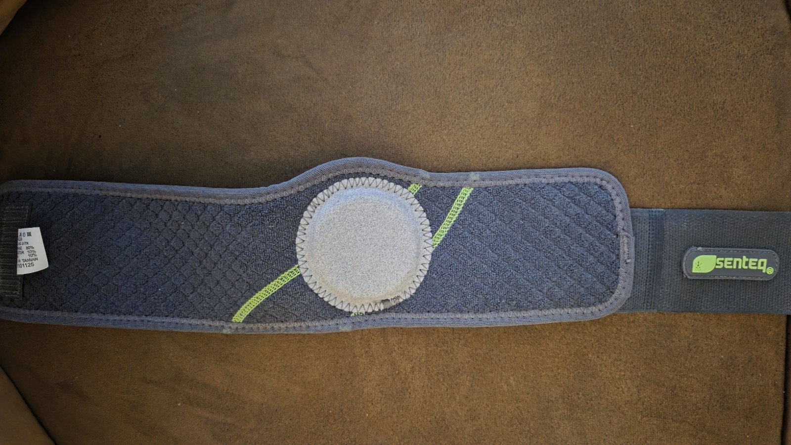 Senteq Adjustable Elbow Brace Gray/Green Compression Comfort Support