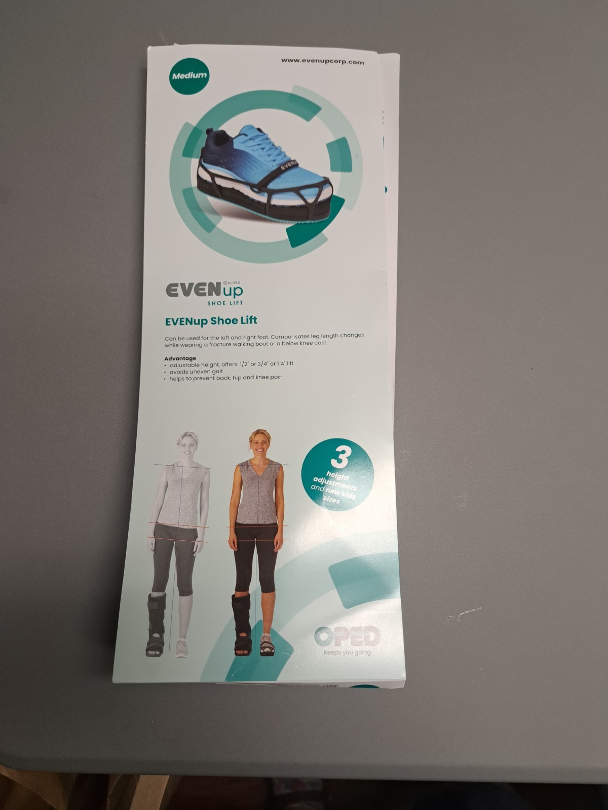 EVENup Shoes Lift Medium Women US Size 9 to 11