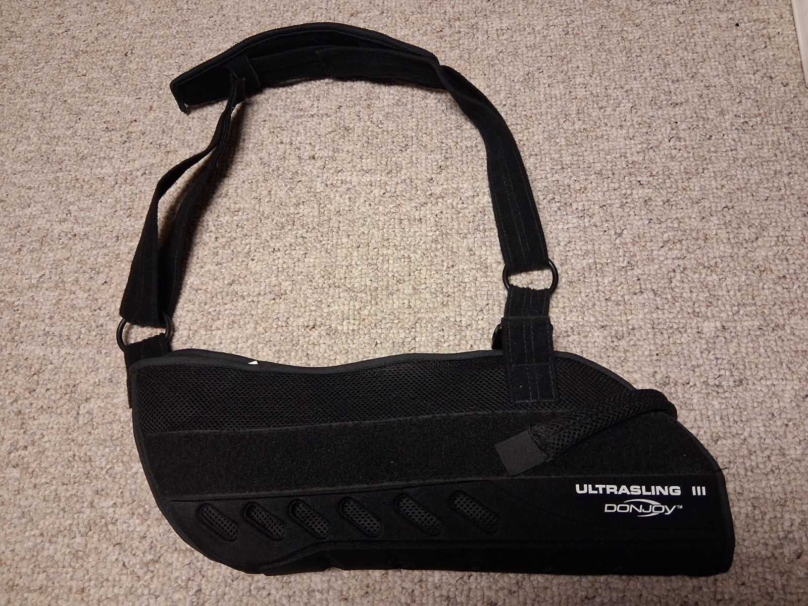 DonJoy UltraSling III shoulder support sling Large Adult Adjustable L/R