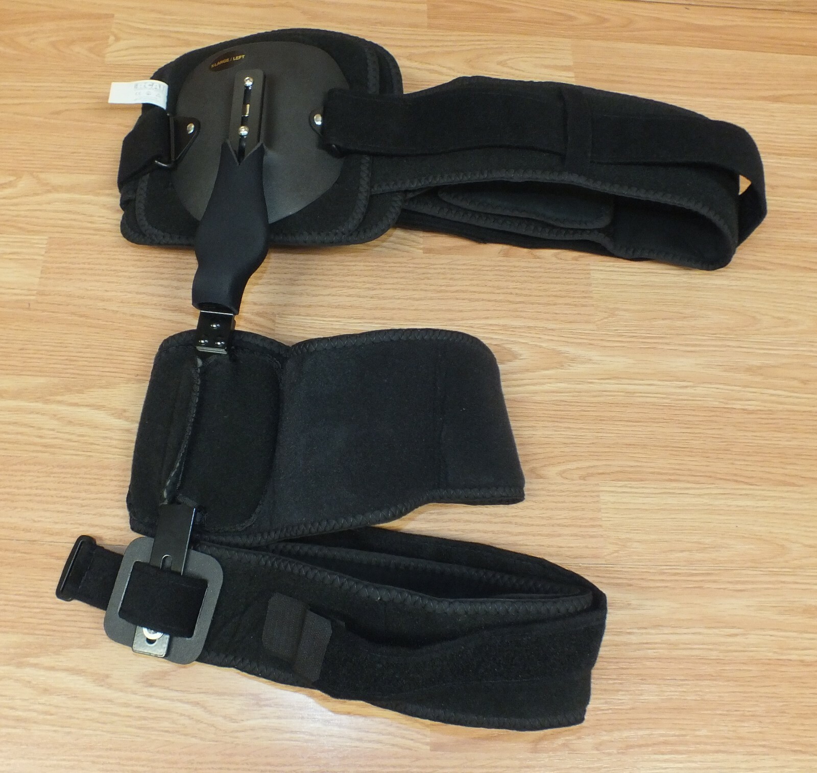 RCAI X-Large Left Adult Hip Abduction Orthosis Lite (76HAO-Lite) Black Brace