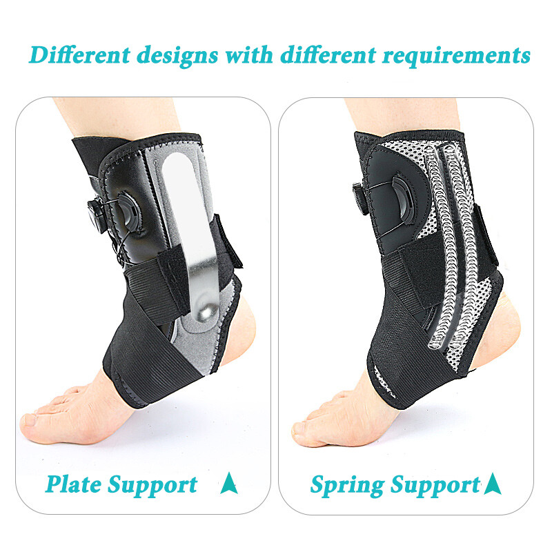 Ankle Brace Support Knob Adjust Spring Stabilizers Sprain Protection Recovery US