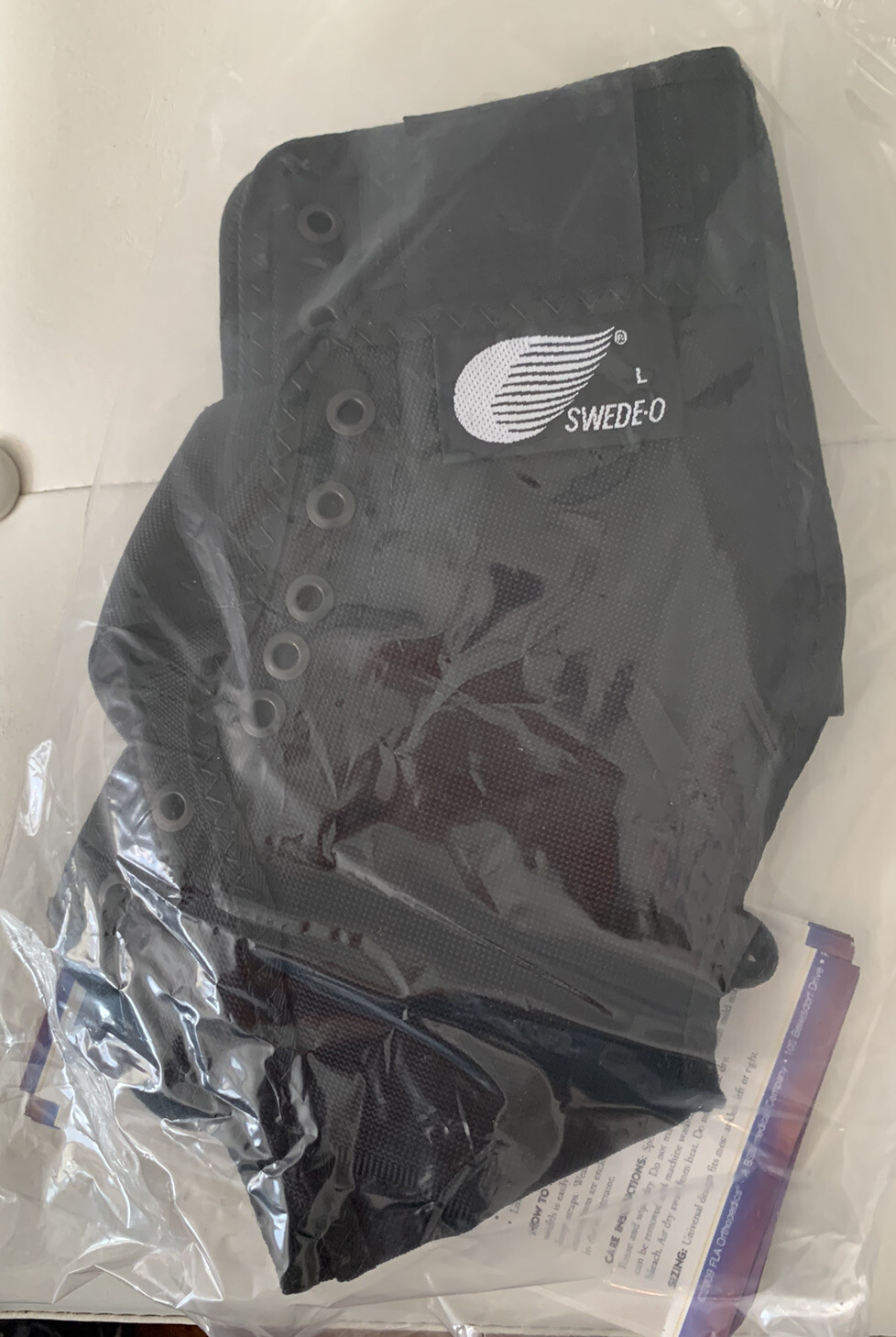 SWEDE-O Inner Lok Ankle Brace Large New in Package Professional Grade No Box