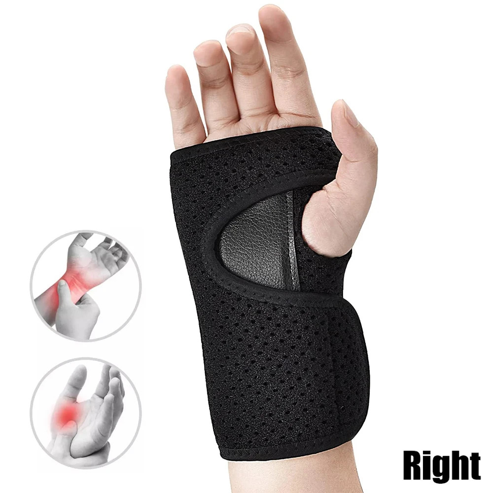Adjustable Wrist Brace Tunnel Support Splint Hand Compression Night Wrap 1 Pc