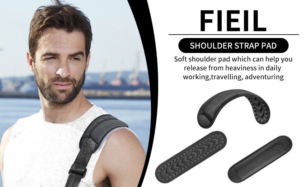Breathable Universal Shoulder Pad, 3D Cushion Air Backpack Strap Pads, for