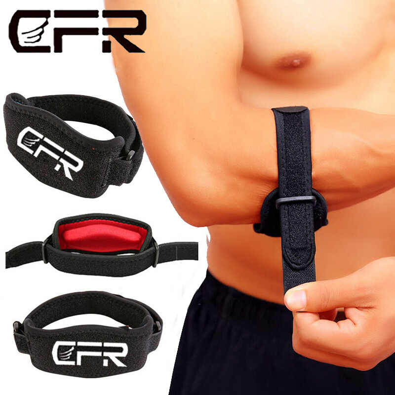 Elbow Support Brace Strap Tennis Golfers Epicondylitis Band Clasp Protector IA