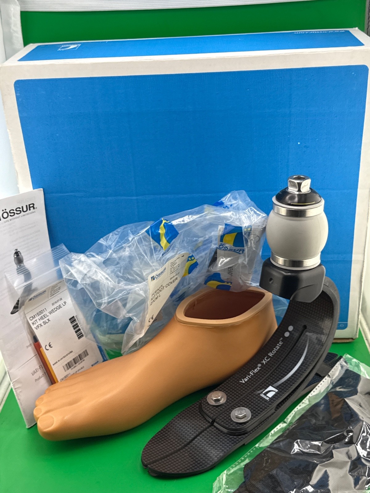 Ossur variflex vari-flex Xc rotate prosthetic foot, size 27, category 6, right