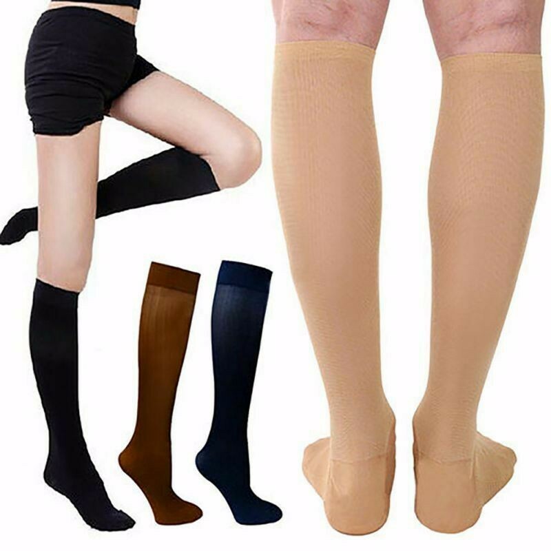 30-40 mmhg Compression Stockings Relief Support Socks Knee Leg Socks Relief Pain