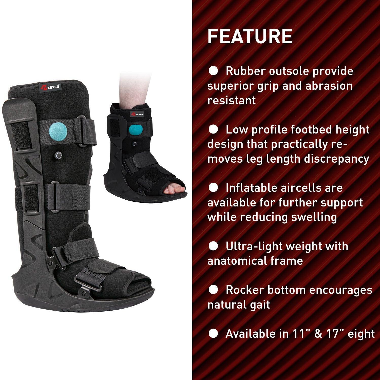 Zoyer Recovery+ 17″ Zero Gravity Boot with Pump