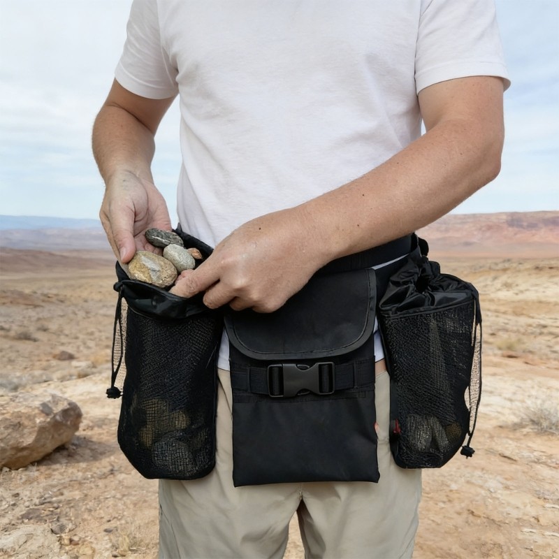 Flexible Nature Study Waist Belt For Minerals And Natural Objects