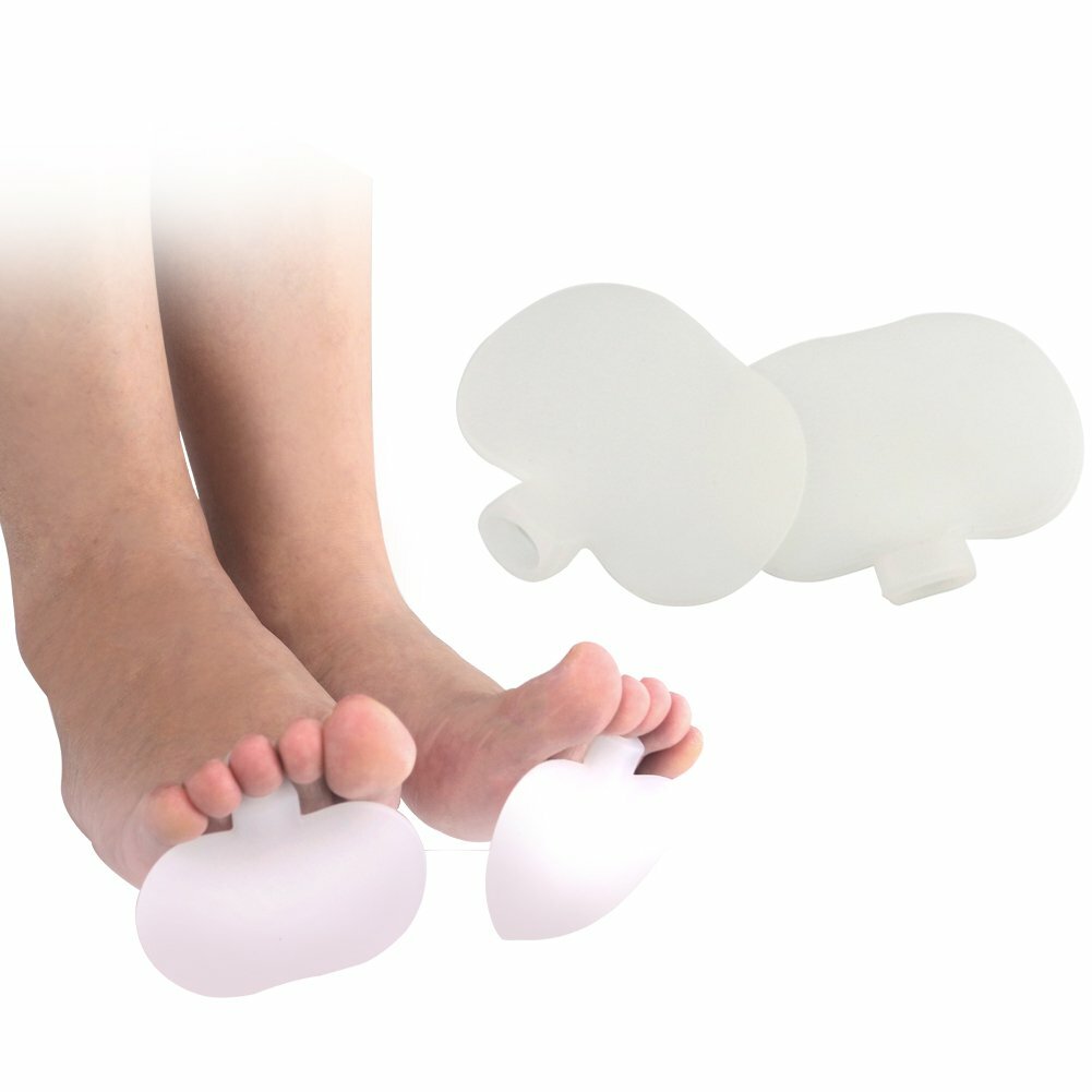 HLYOON H06 4 Pairs Gel Metatarsal Pads and Ball of Foot Cushions, Leather Forefo