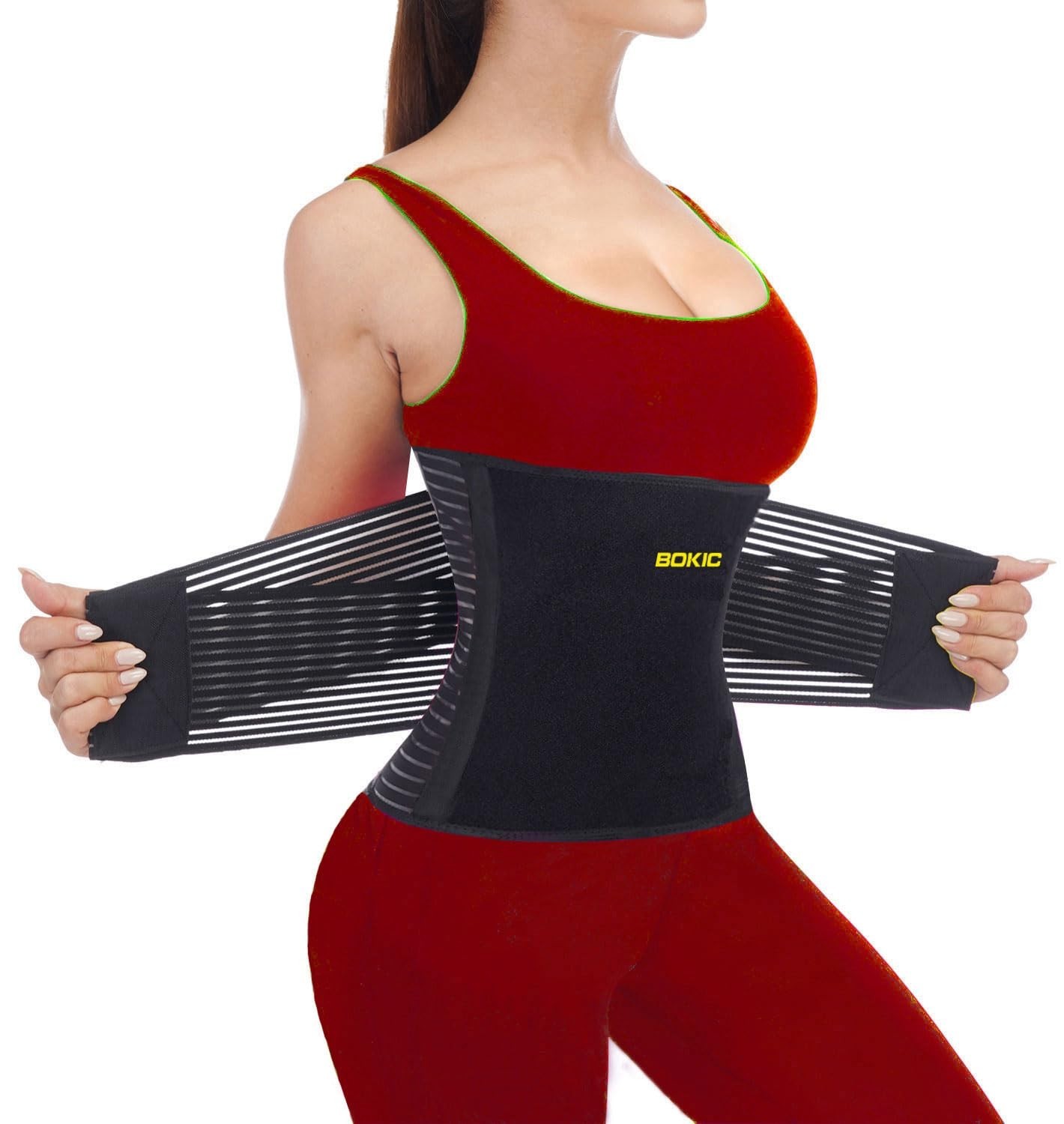 Back Brace XXXL Men Women Lumbar Support Sciatica Relief Work Lifting Black Belt