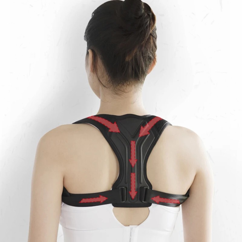 Posture Corrector Back Support Body Brace Wellness Lumbar Shoulder Support Belt
