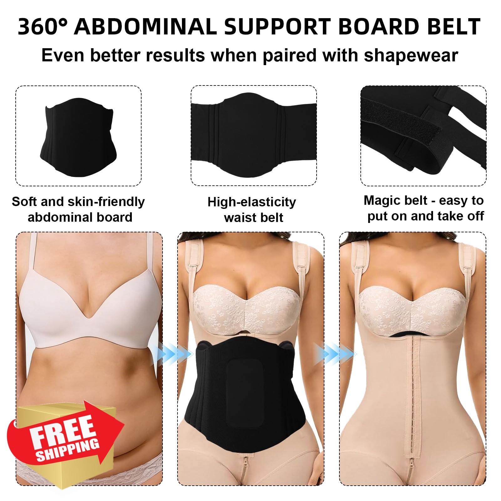 Lyreh Abdominal Compression Boards Style B