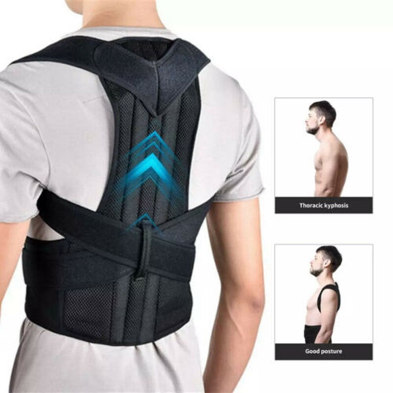 Comfortable Posture Corrector for Men and Women Upper Back Brace Clavicle Device