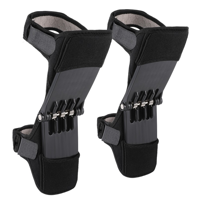 1/2Pc Joint Support Brace Knee Pads Booster Lift Squat Sports Power Spring Force