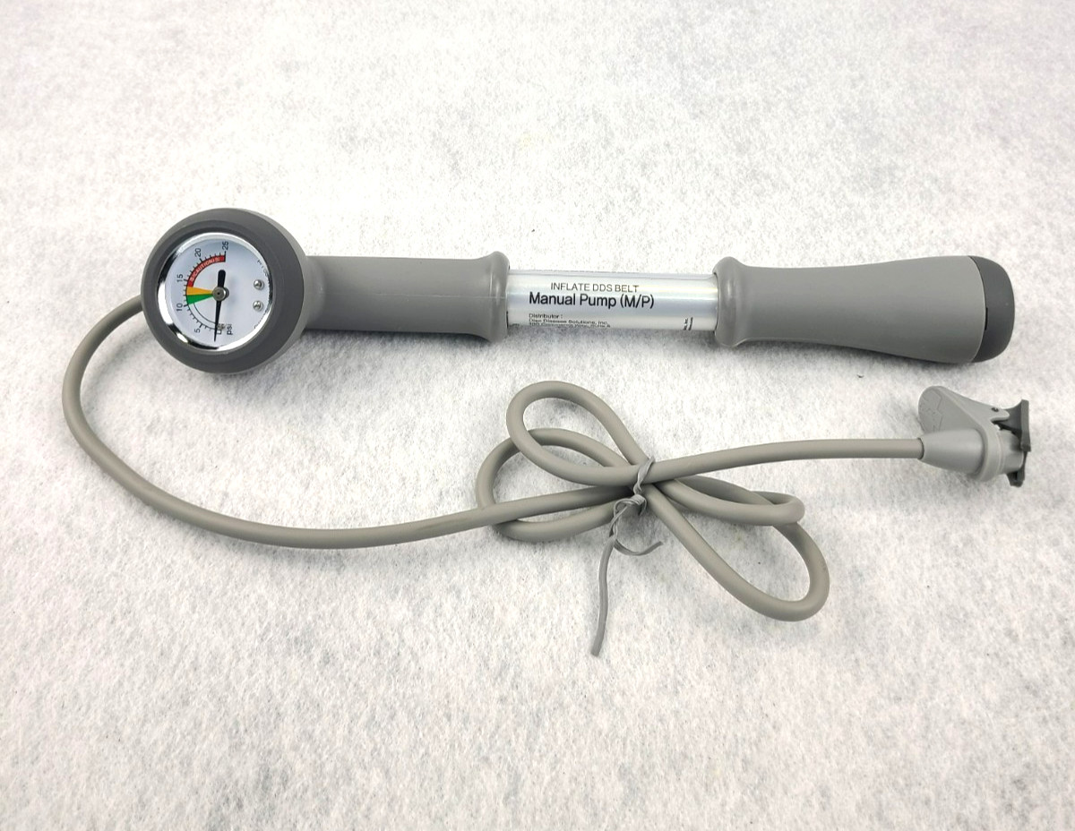 Disc Disease Solutions DDS Manual Inflate Replacement Pump For Traction Belt