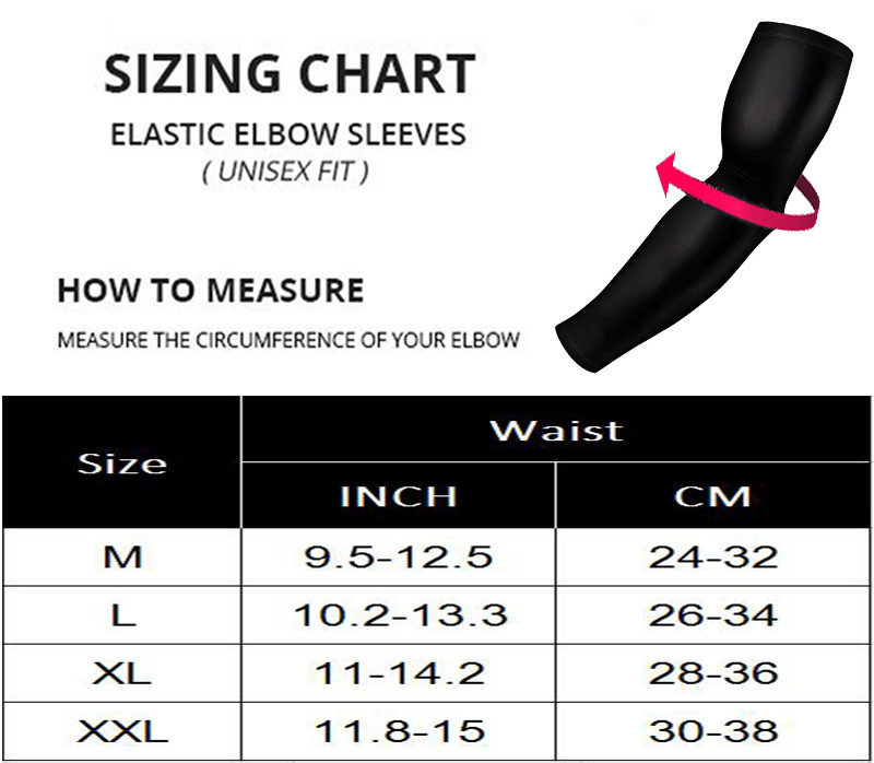 Compression Elbow Support Brace Arm Sleeve Cuff Sports Basketball Cycling Gifts
