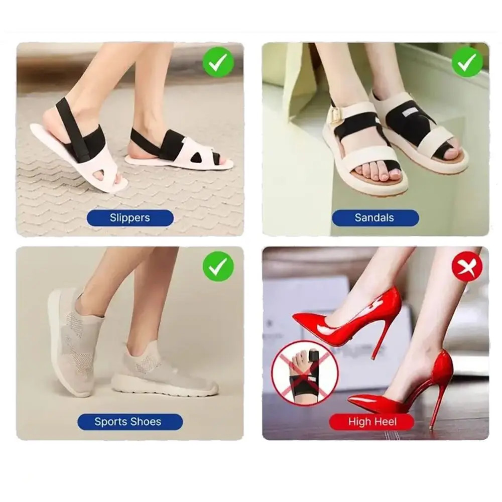 Adjustable Bunion Corrector Toe Valgus Brace Reusable Breathable Foot Support