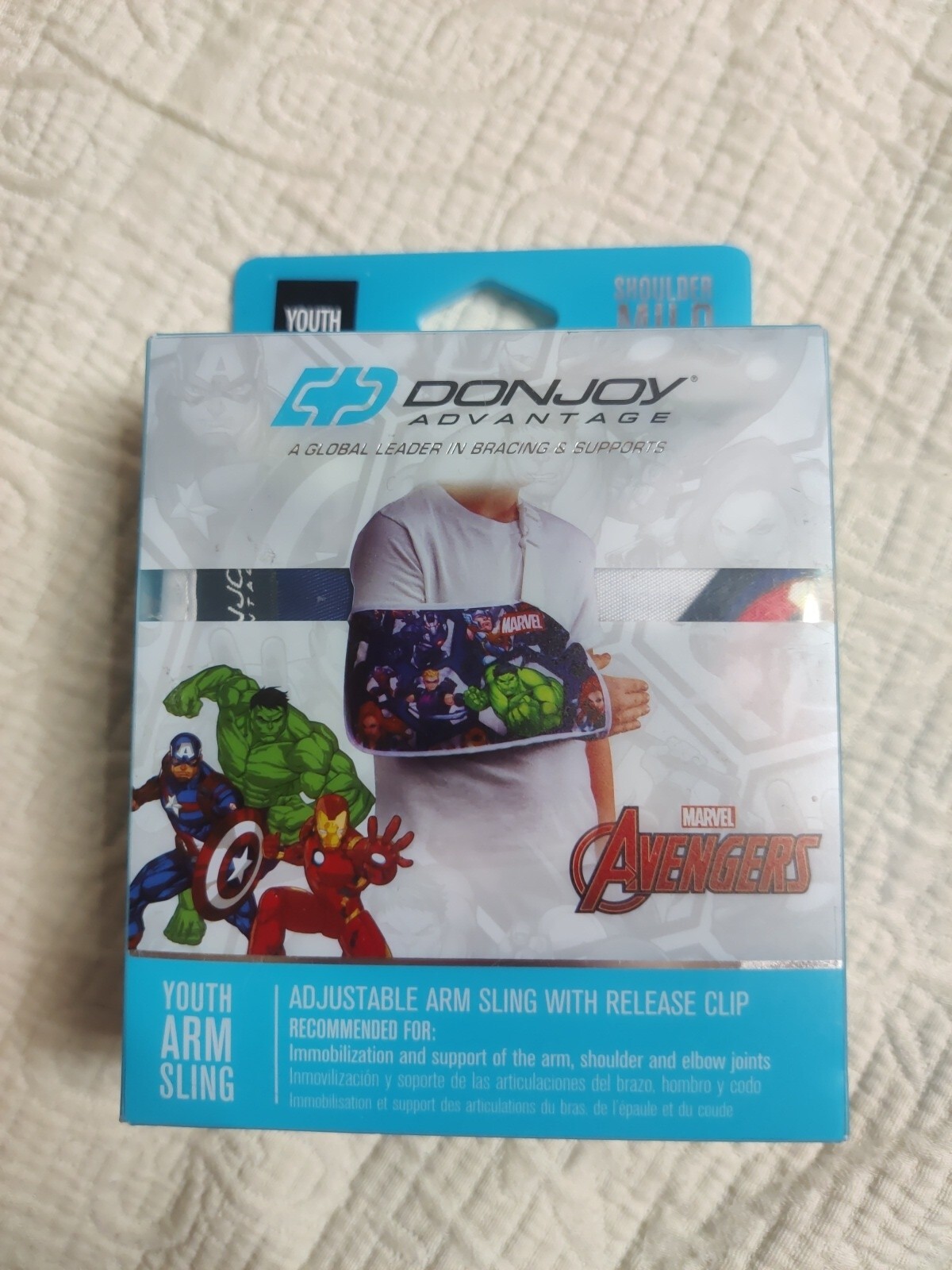 DonJoy Advantage Youth Adjustable Arm Sling With Release Clip