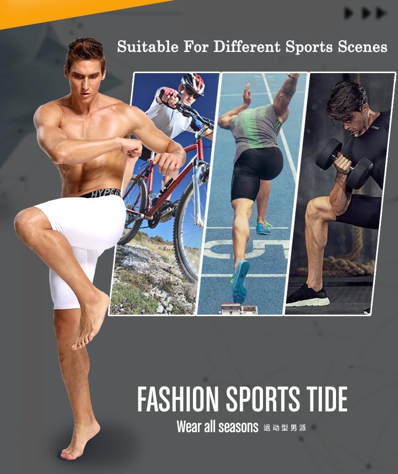 2025 Compression Shorts Men Summer Sportswear Training Tights Gym Fitness