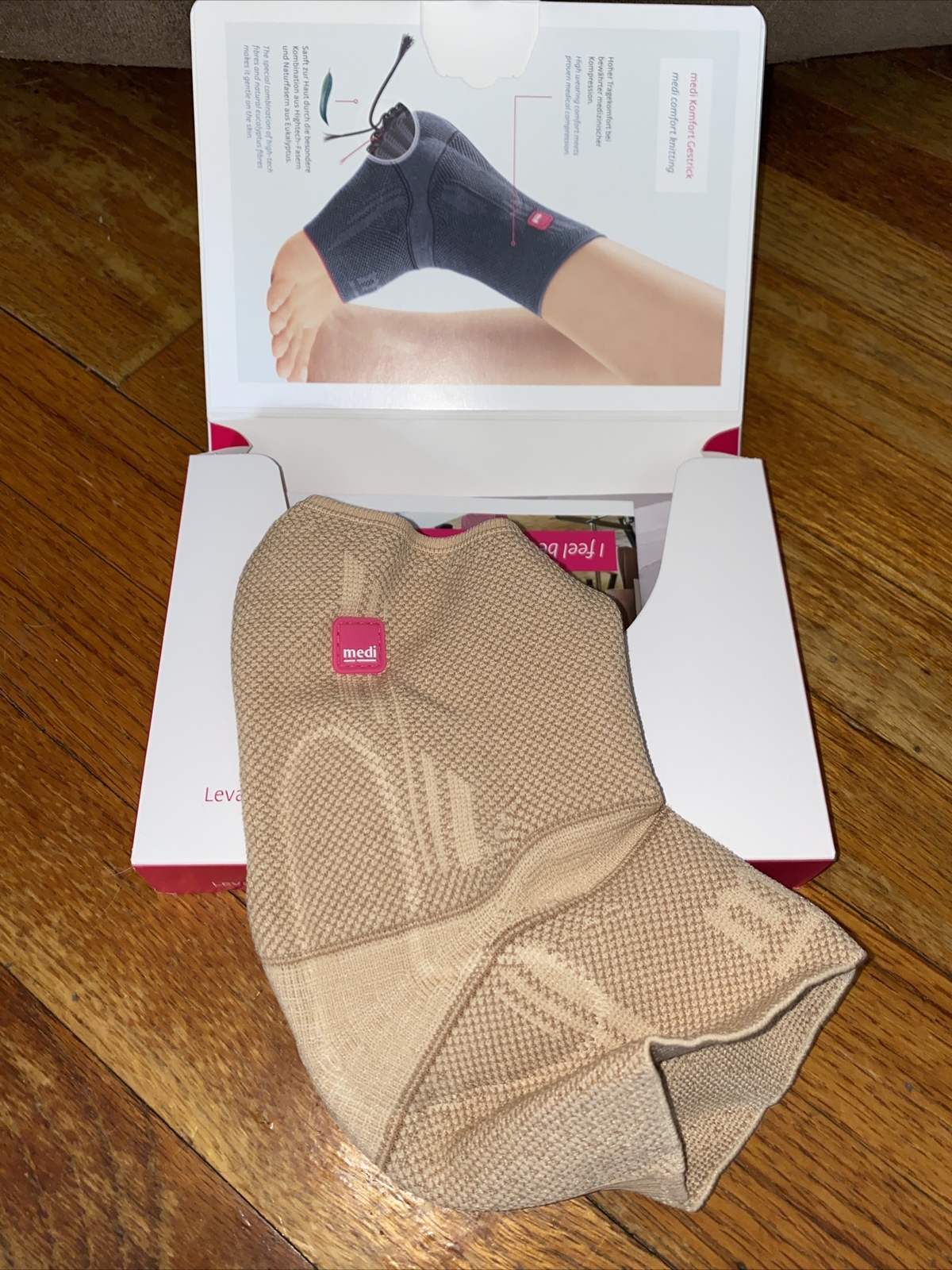 Levamed Ankle Support With Silicone Pads