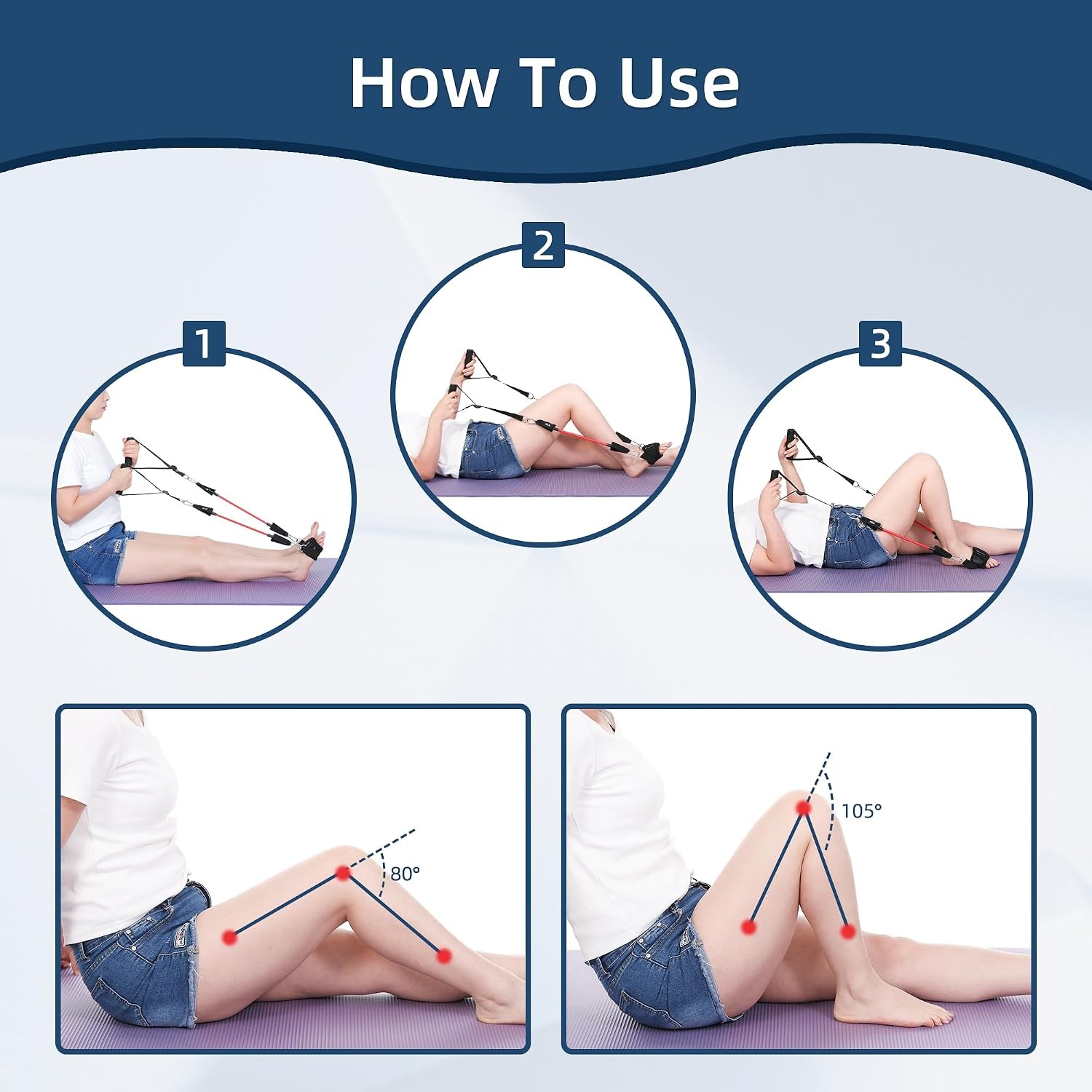 Knee Replacement Recovery Aids, Hip/Knee Rehabilitation Equipment Aft…