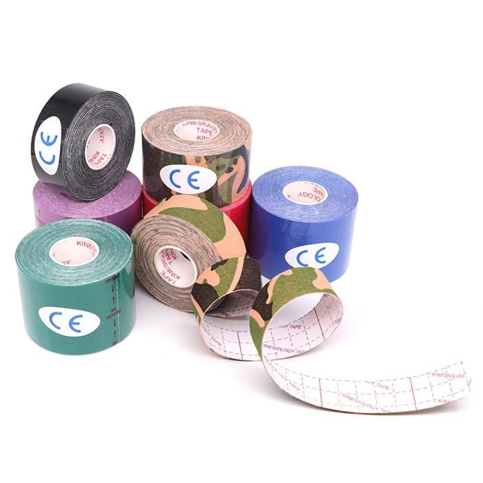 5-size Waterproof Kinesiology Tape – Elastic Athletic Bands for Sports Recovery,
