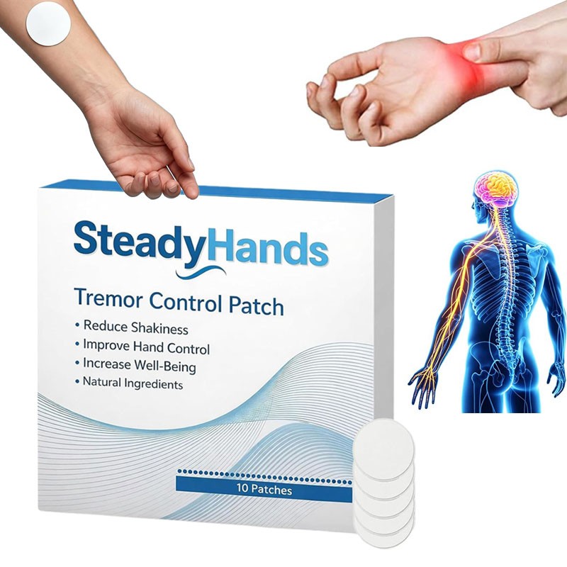 Steadyhands Tremor Control Patch, Steady Hands Control Patch – Hand Stabilizer