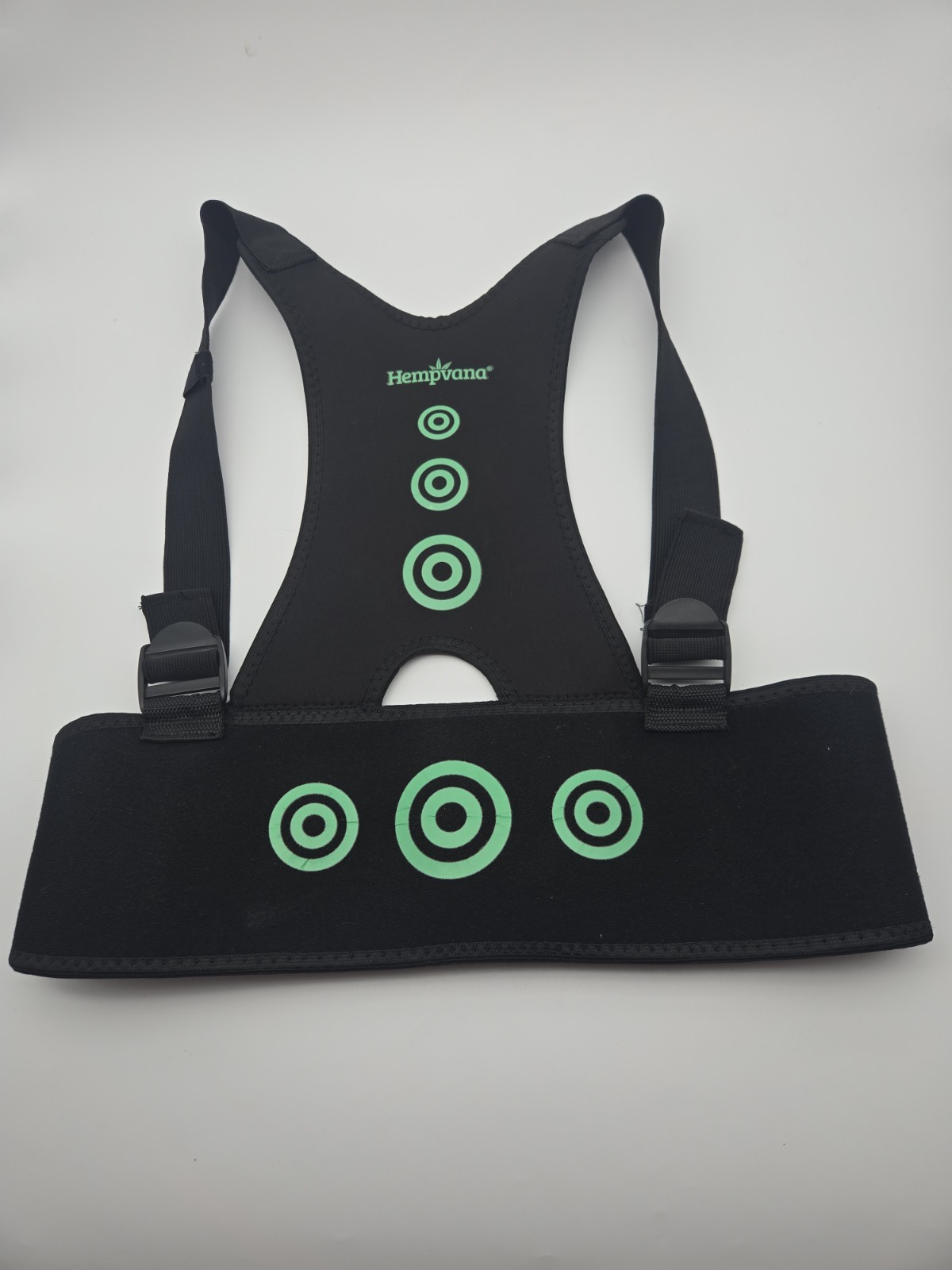 Hempvana Arrow Posture – Fully Adjustable Posture Support Adult (S/M)