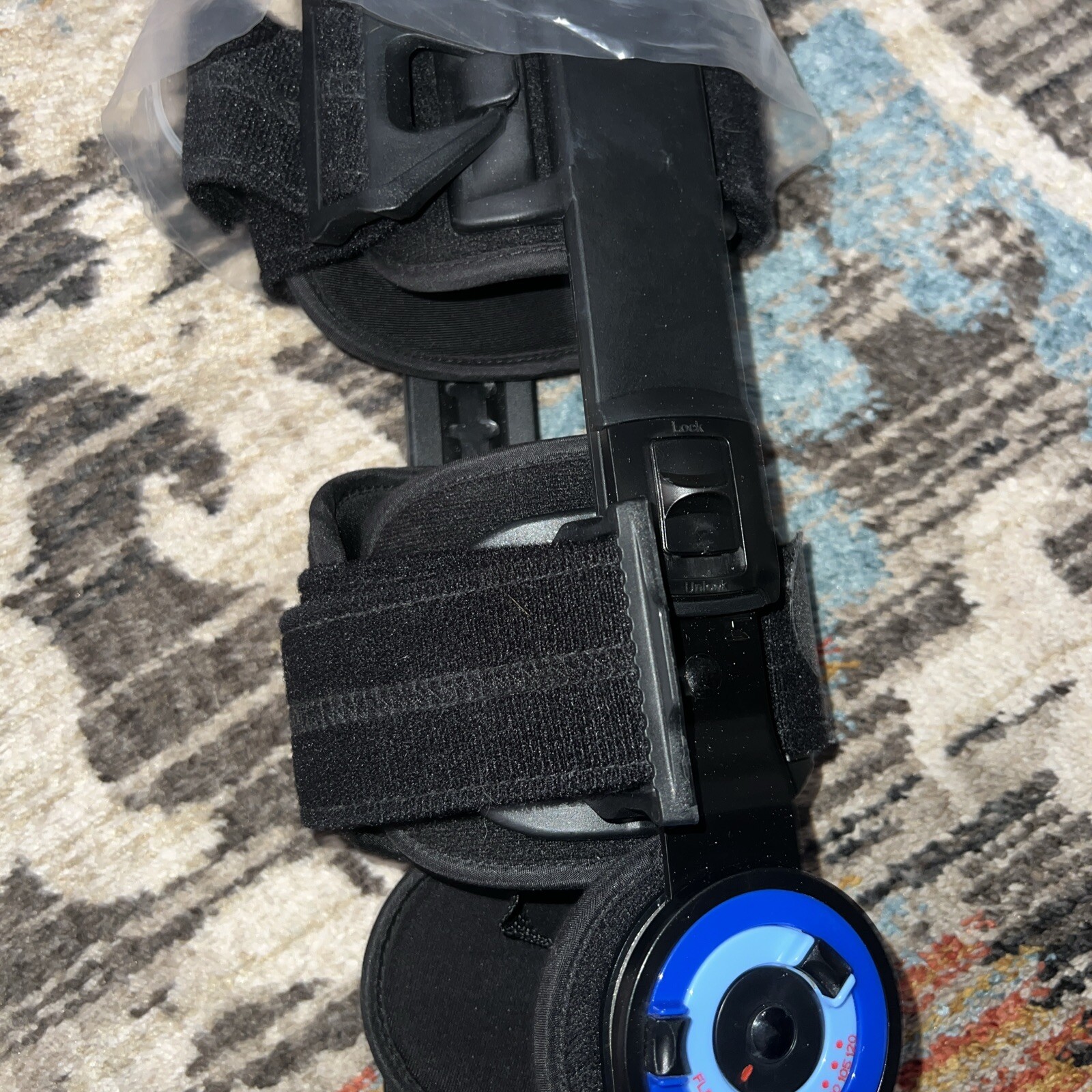 Orthomen Hinged ROM Knee Brace Post Op Knee Brace for Recovery Stabilization