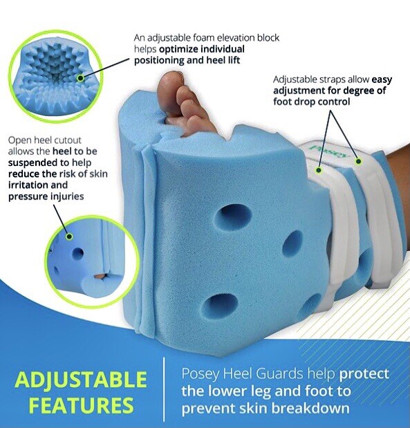 Posey Heel Soft Light Weight Protector Boot [ One Pair Per Package ]