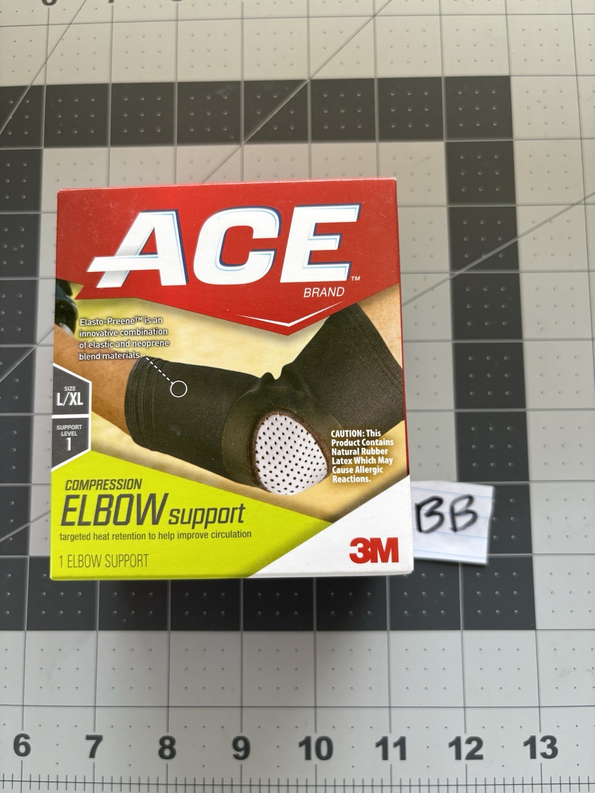 Ace Brand Compress. Elbow Support Size L/XL New/in Box Never Used