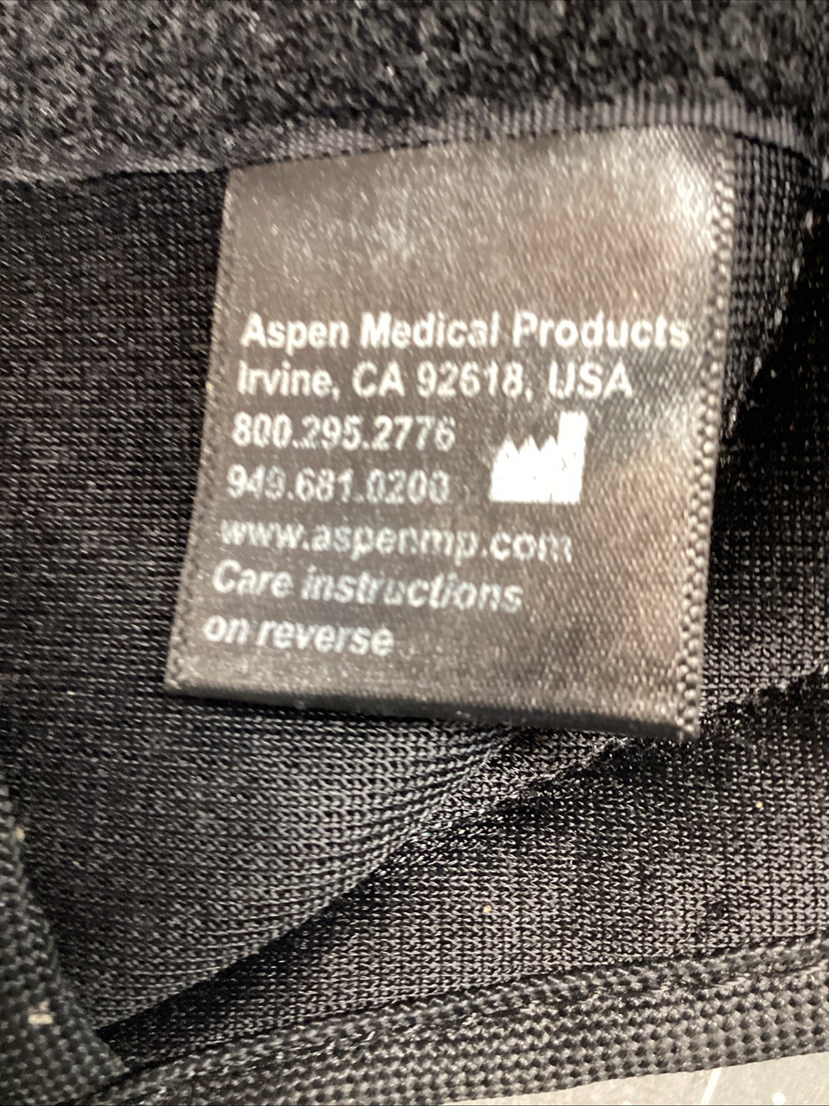 Aspen Summit 637 Lumbar Spinal Support Adjustable Back Brace, Large