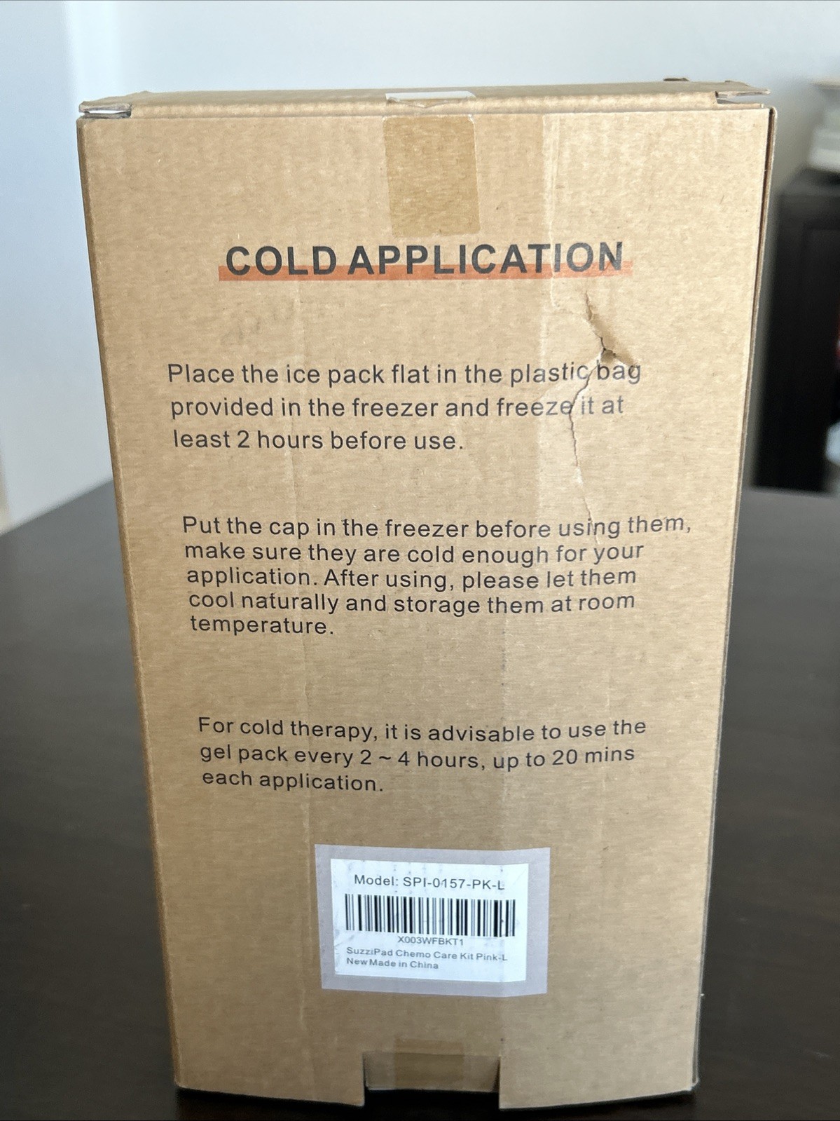 SuzziPad Chemo Care Package for Women and Men, Cooling Gloves, Socks and Cold