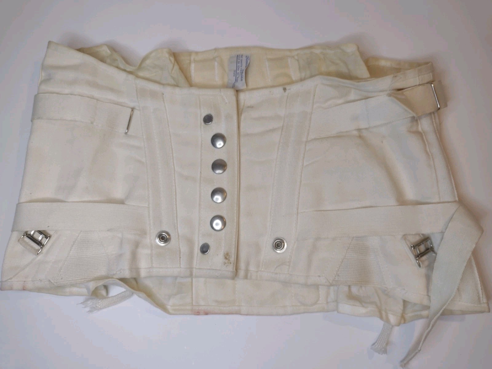 Vintage Smith Truss Orthopedic Spinal Brace Body Jacket Medical Corset Cotton