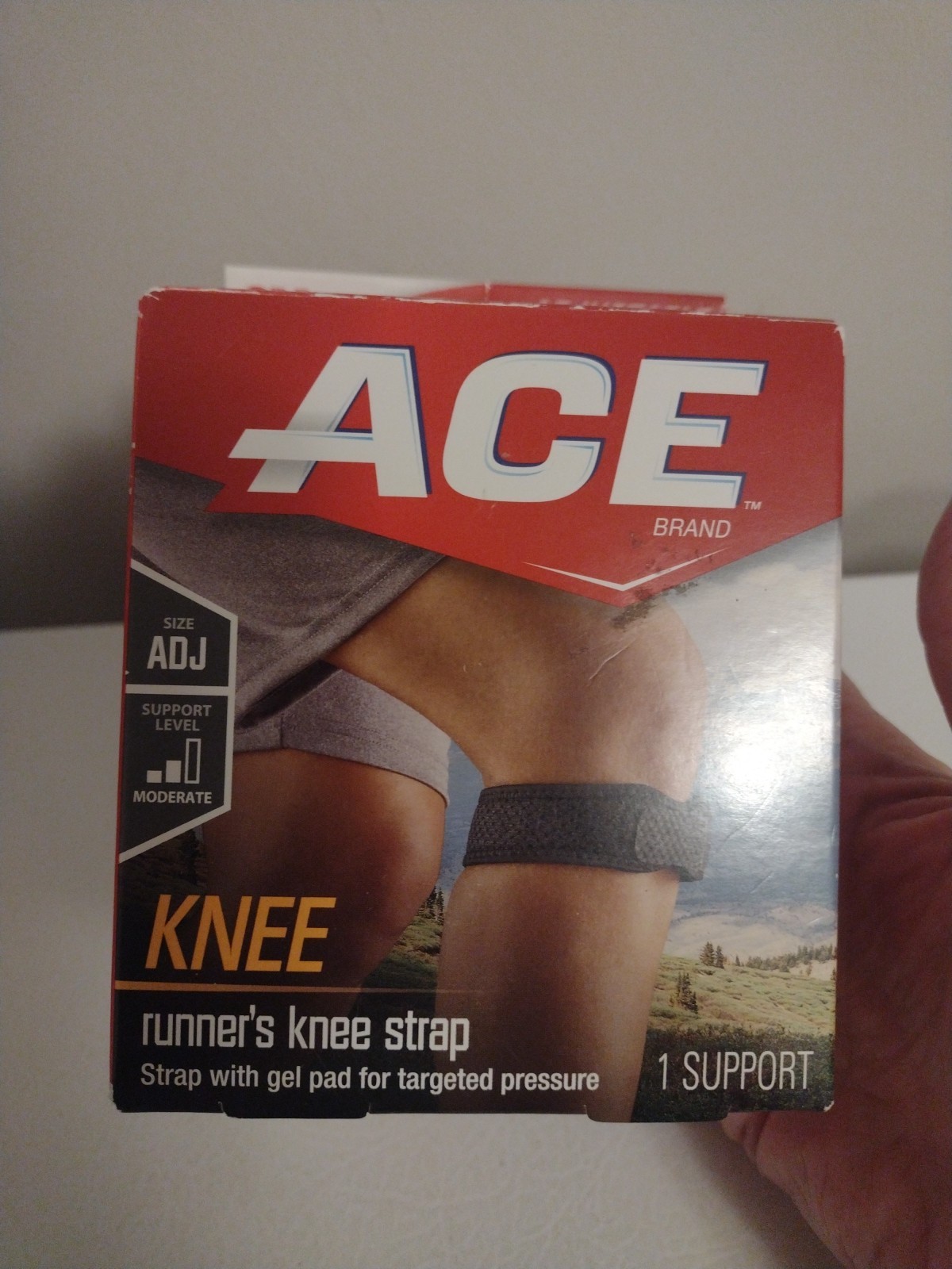 ACE Knee Strap For Mobility And Support One Size Adjustable Left or Right