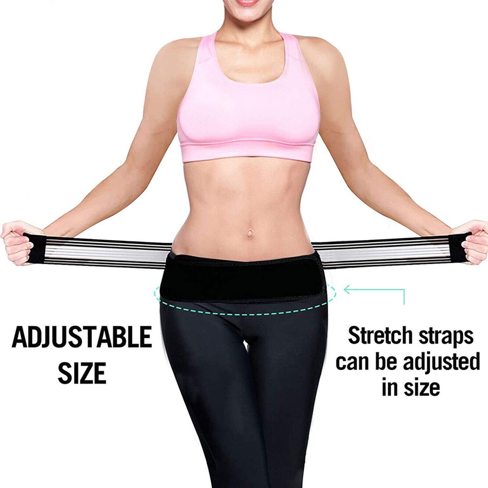Lumbowrap Plus-Size Back Support, Lumbowrap Plus-Size Waist Support Adjustable