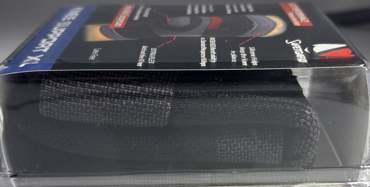 Safetgard All Sports(Football/Baseball)Compress Knee Support X-Large 19.5-21”NEW