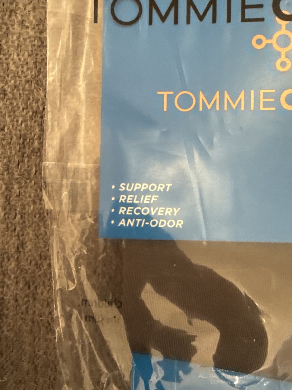 TOMMIE COPPER CORE COMPRESSION Fulll Arm SLEEVE Youth Boy X Small Black NEW!!