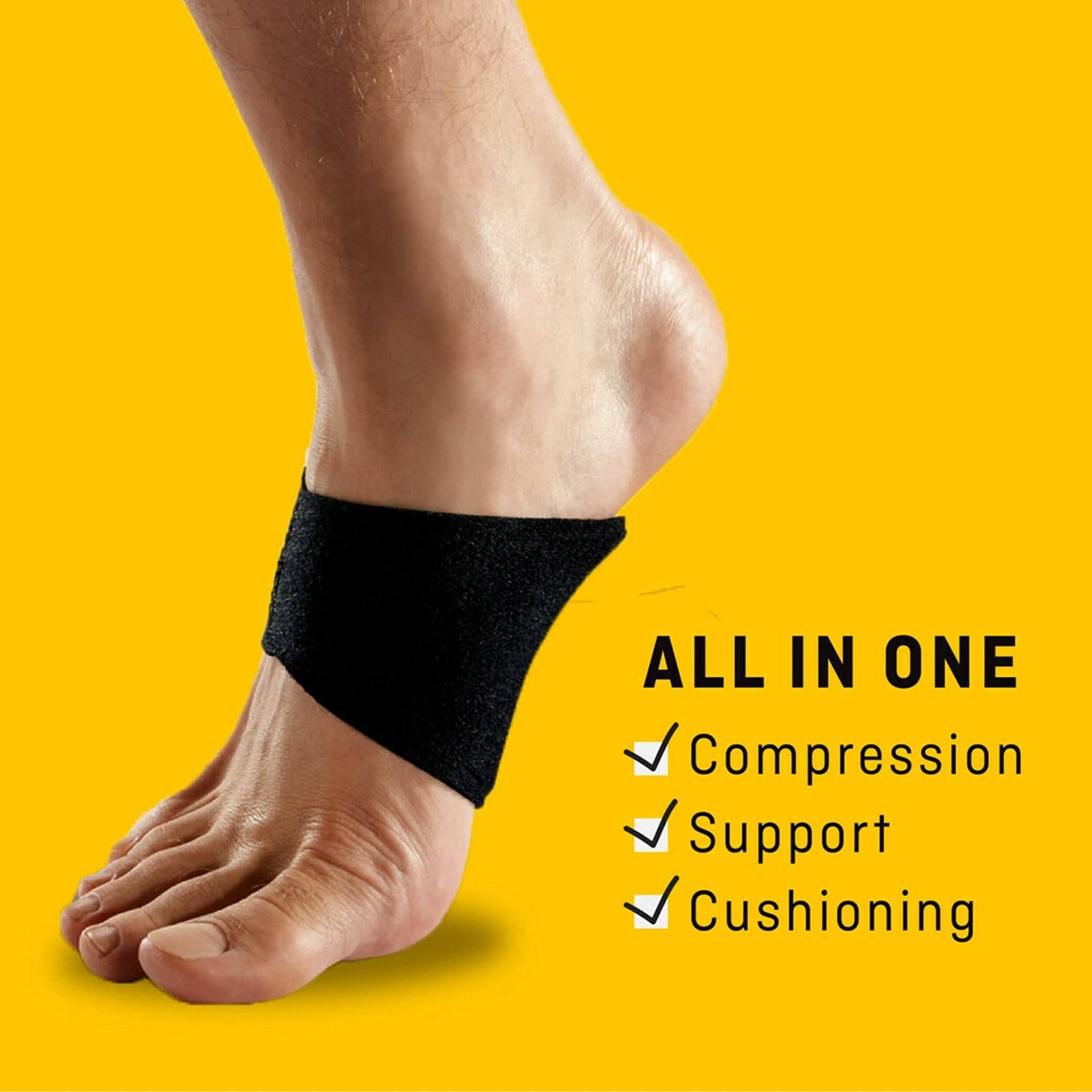 Arch Support Therapeutic Adjustable Plantar Fasciitis Relief Foot Care