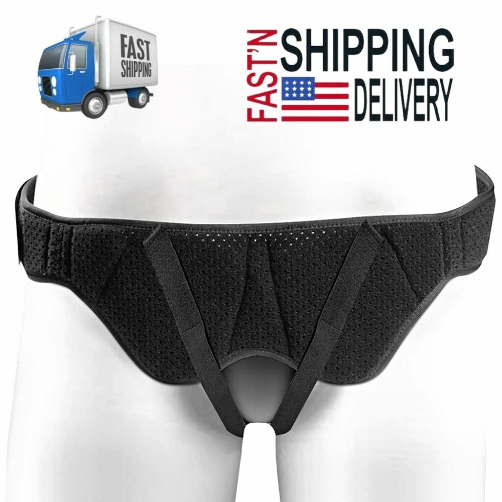 Inguinal Hernia Support Belt Underwear Truss Double Single Aid Compression Brace