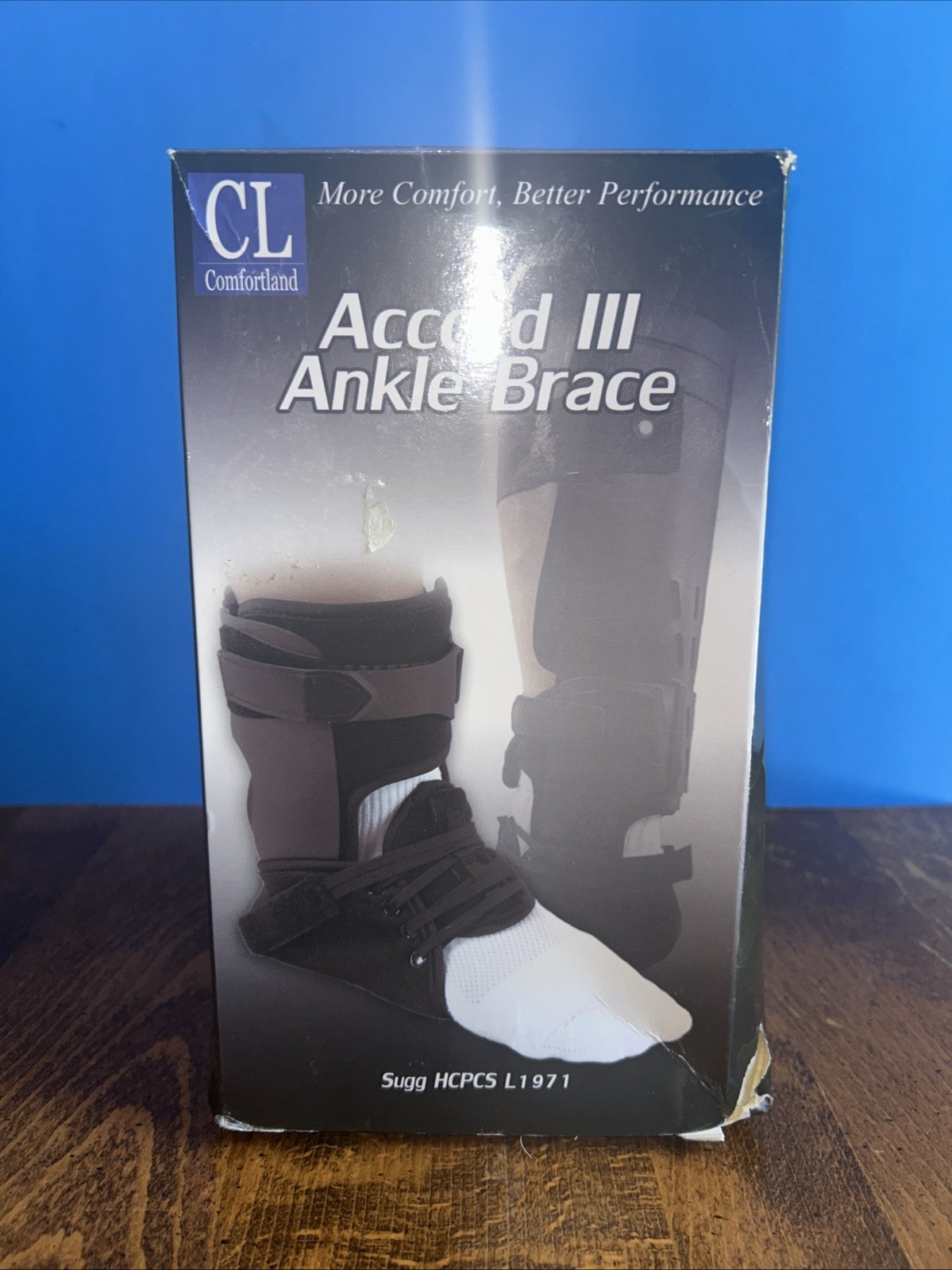 Comfortland Accord 3 III Ankle Brace Size Medium Left New In Box NIB L1971