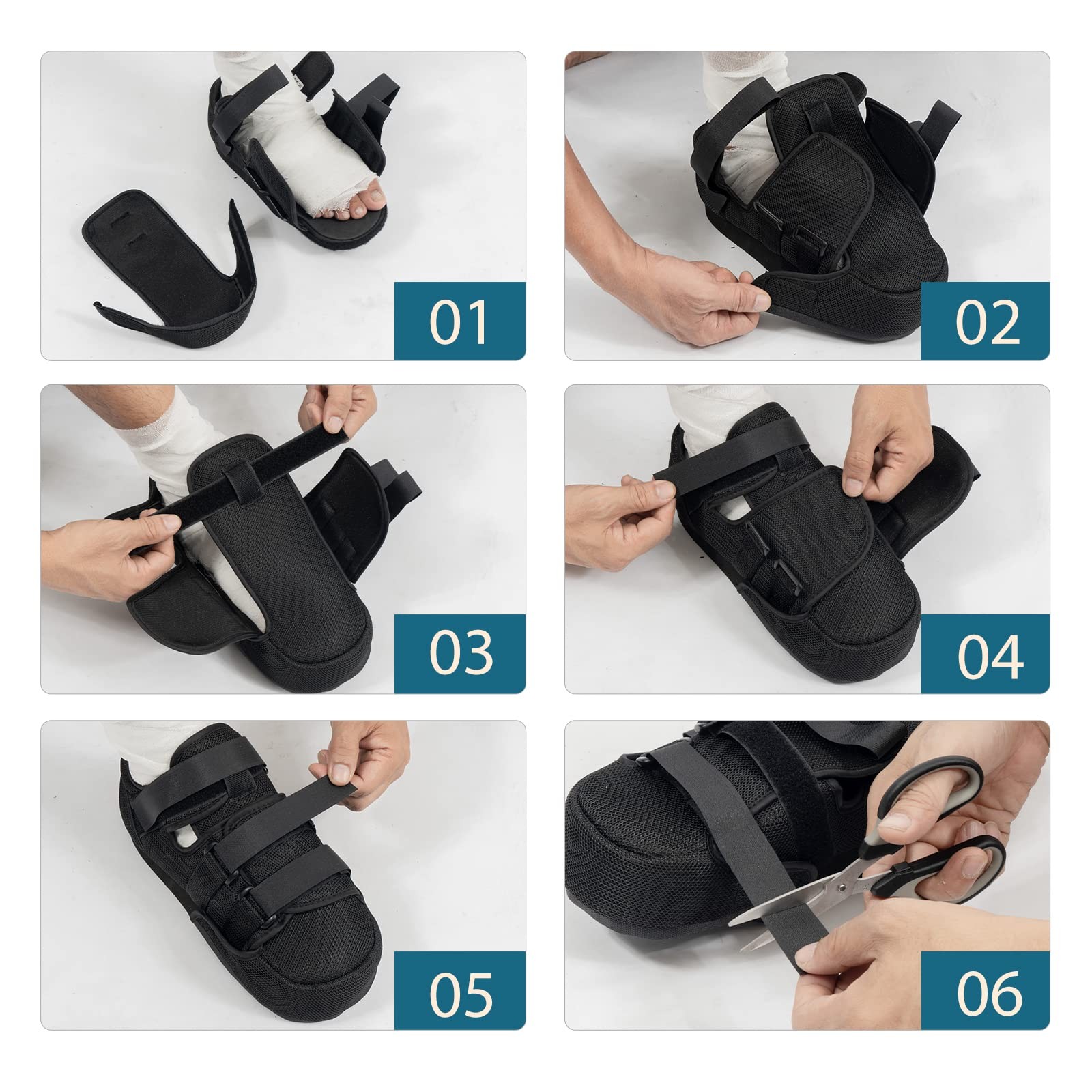 GHORTHOUD Forefoot Off-Loading Post Op Shoe Closed Toe Medical Walking Boot