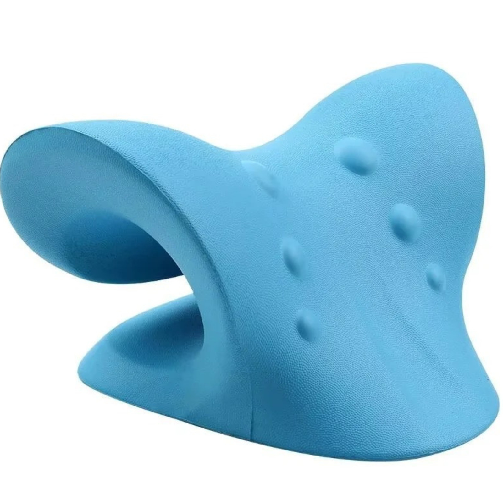 Cervical Neck Traction Pillow Ergonomic Neck Support Relaxer Black
