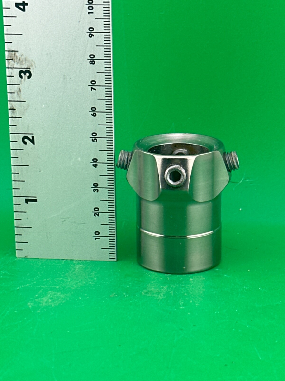 Prosthetic component adapter part. Prosthetic tube clamp