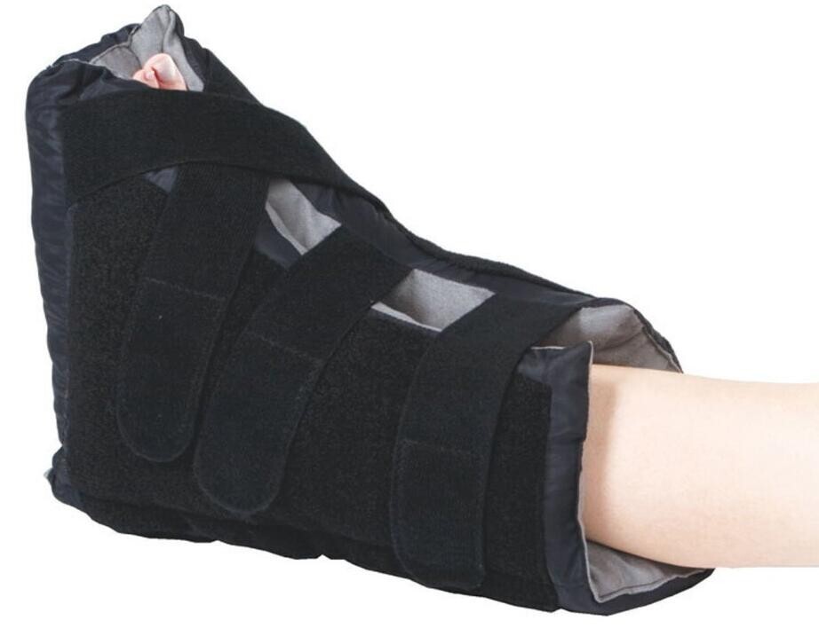Medline MDT823330CS HEELMEDIX Heel Protectors, Unisize, Black/Gray One pack