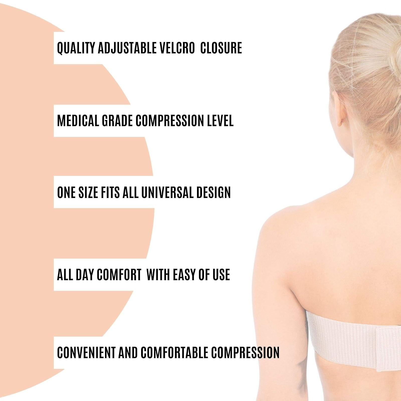 Breast Implant Stabilizer Band, Post Surgery Breast Augmentation and Reduction S